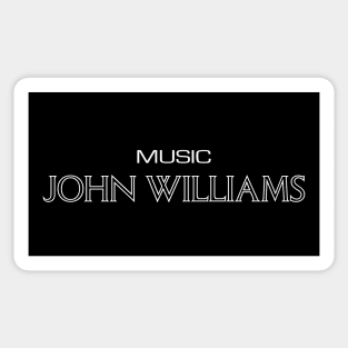Music John Williams Sticker